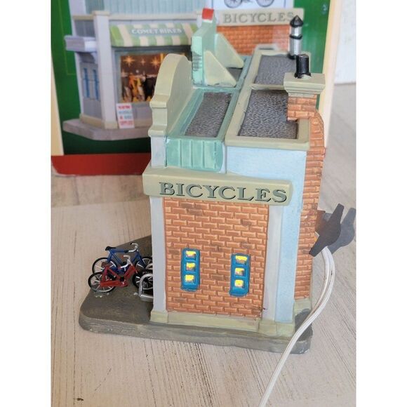 Lemax Comet bikes 2012 Village accessory Xmas - Picture 11 of 12